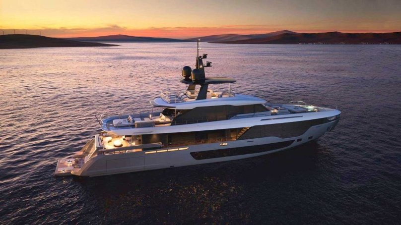 Яхта Азимут 20 метров