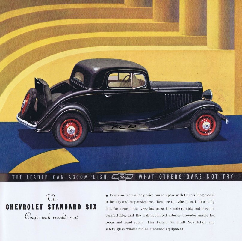 Chevrolet advertisement New