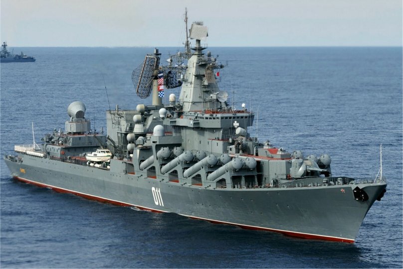Флагман ТОФ ракетный крейсер Варяг
