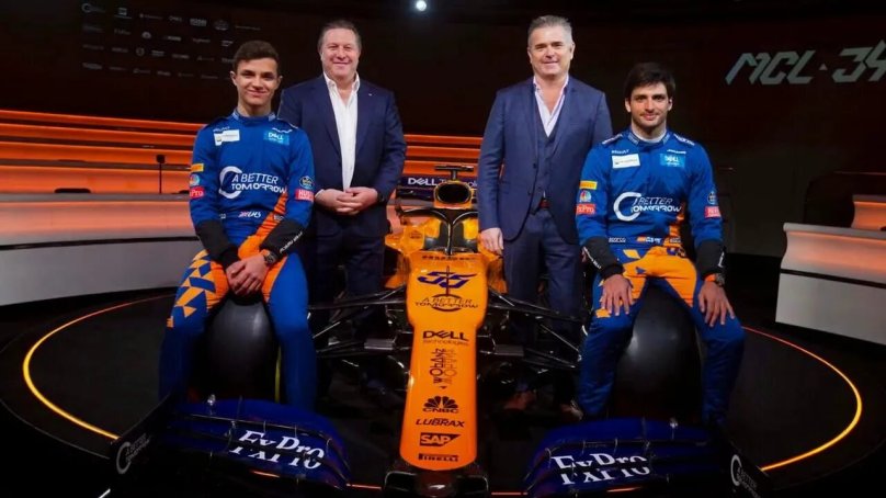 Макларен команда гонщики f1