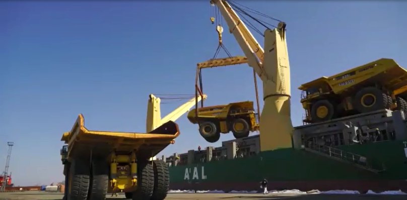 Колодка автосамосвала Komatsu 830e