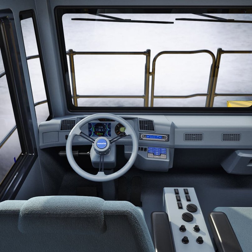 Komatsu 830 кабина