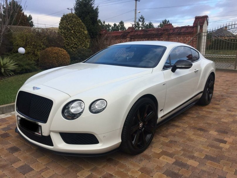 Бентли Континенталь gt белый