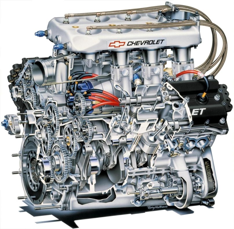 Шевроле с двигателем в 8