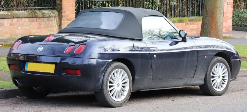 Fiat Barchetta багажник
