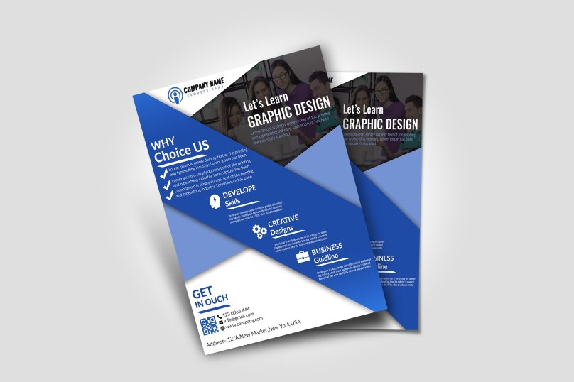 Листовка дизайн