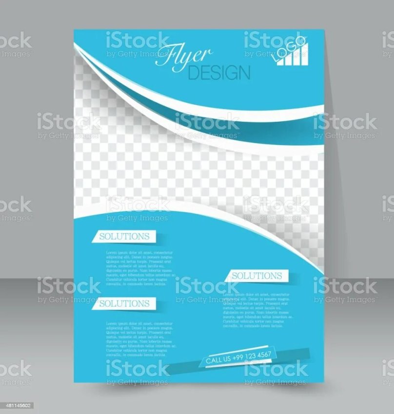 Флаер шаблон