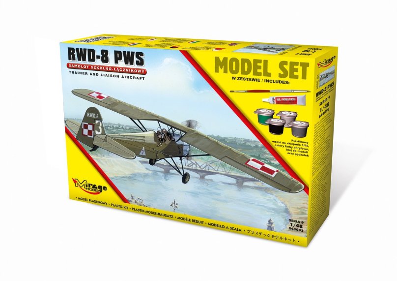 Сборная модель самолета Мираж 3