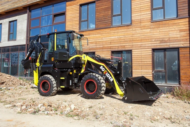 Boulder экскаватор погрузчик