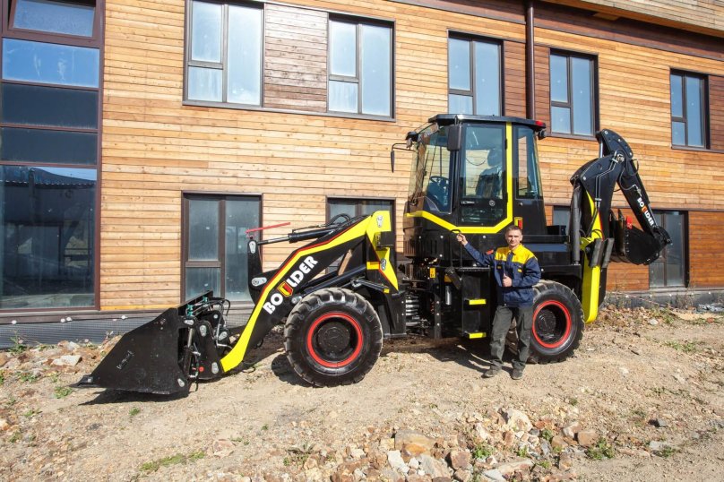 Мини погрузчик болдер