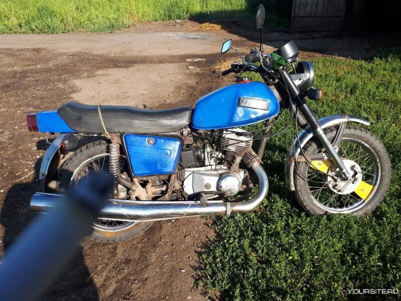 Мотоцикл ИЖ Планета 5 голубой