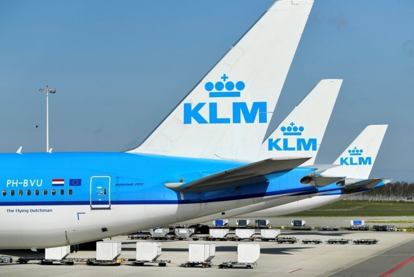 KLM авиакомпания самолеты
