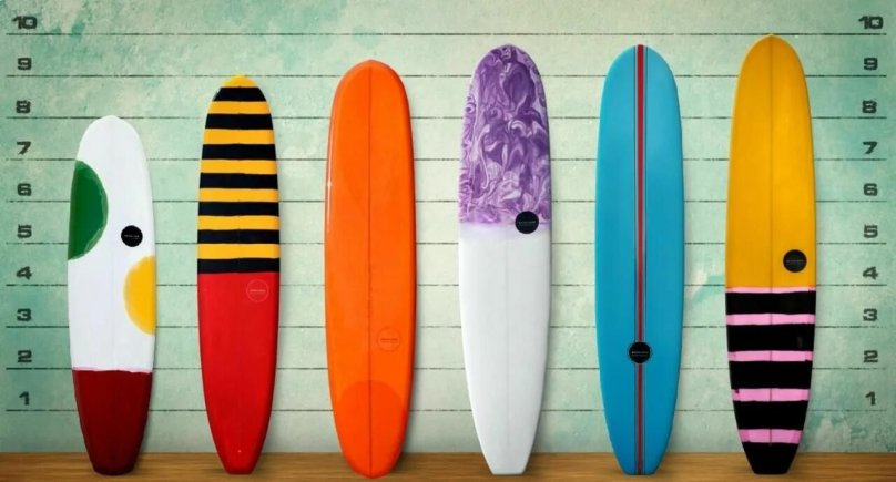 Доска для серфинга форма