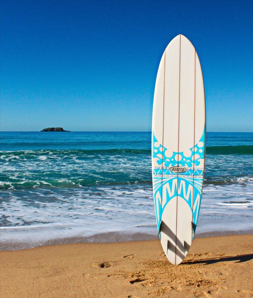 Доска для сёрфинга красивая