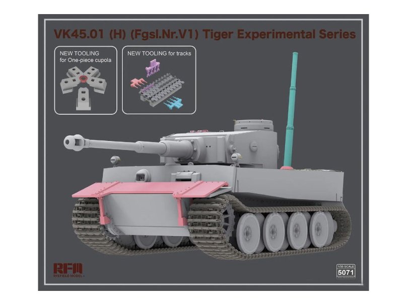 RM-5071 RFM vk45.01 h FGSL.Nr.v1 Tiger Experimental Series