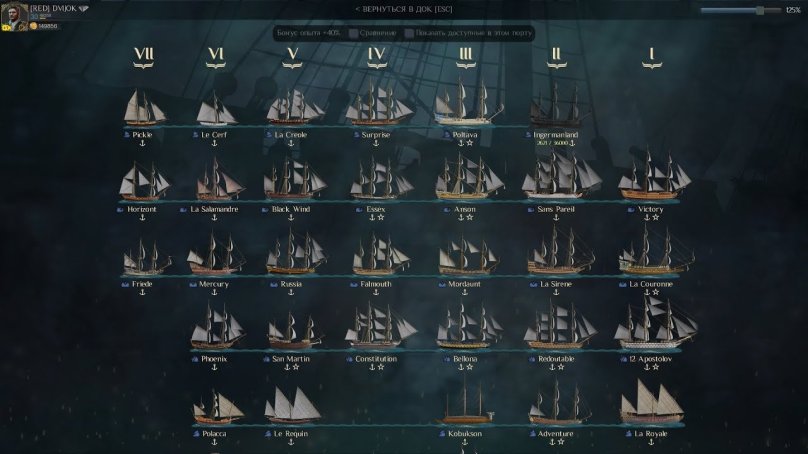 Корабль Mordaunt World of Sea Battle