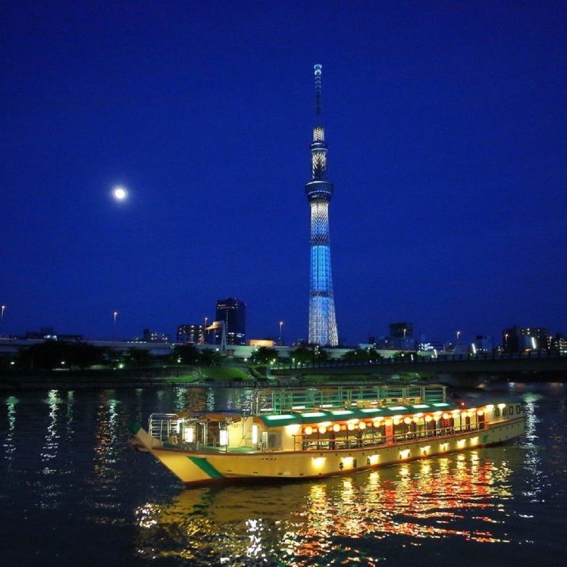 Вид Токийского залива фото