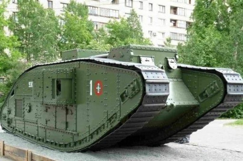 Танк Марк 5 в Архангельске