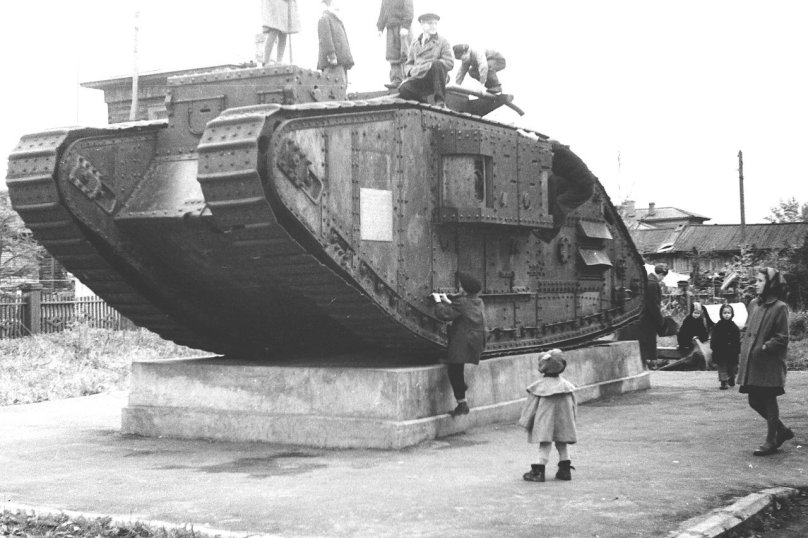 Танк Марк 2 в Архангельске