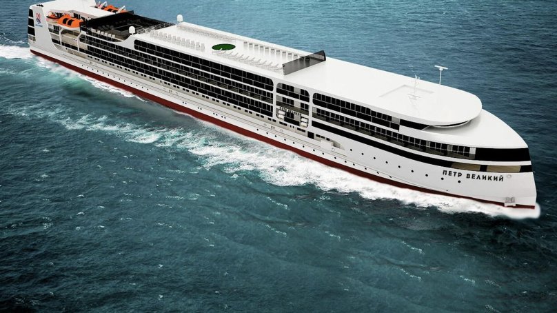 Круизный теплоход проекта pv300vd «Петр Великий»