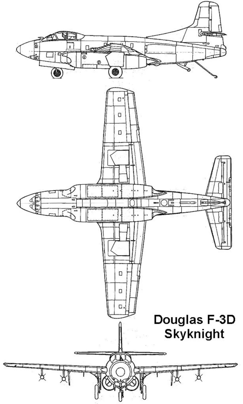 Douglas b-19 чертежи