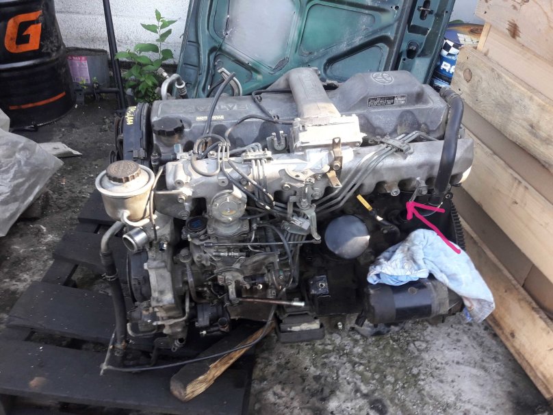 Номер двигателя 1hz