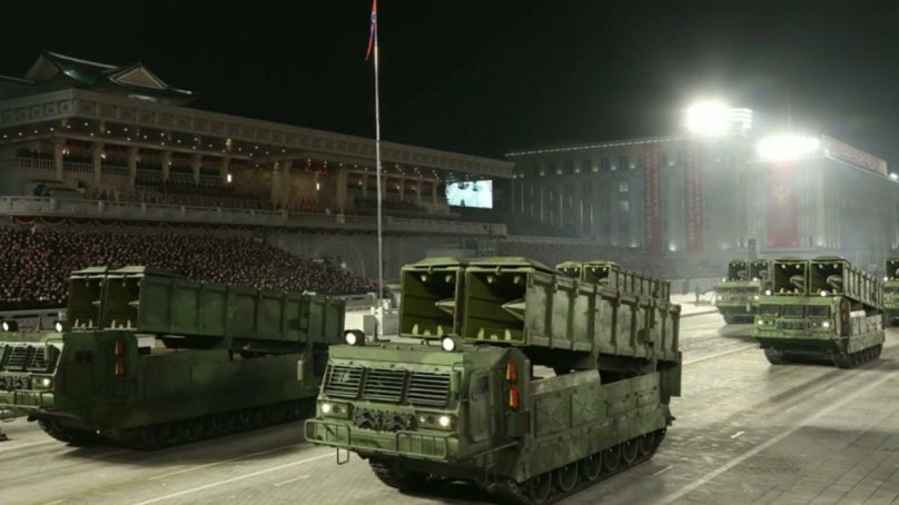 Военный парад в Северной Корее