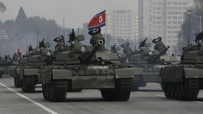 Северная Корея армия вооружение