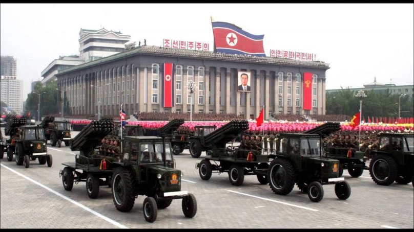 Боевые тракторы Северной Кореи