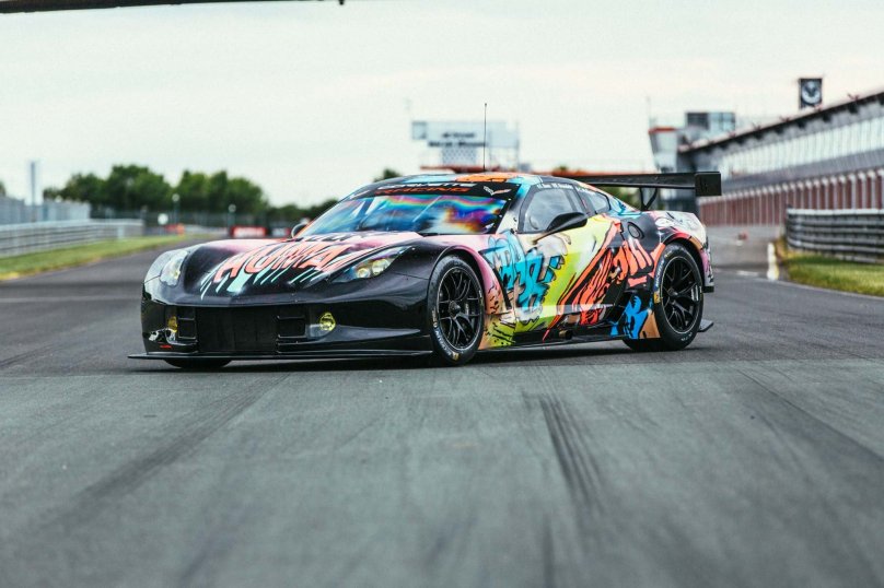 Chevrolet Corvette c6 ливрея