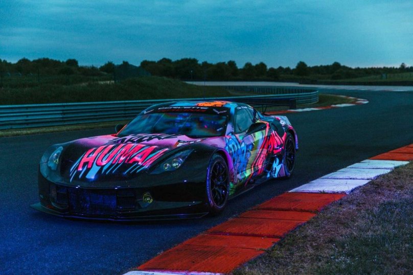 Машина Корвет арт