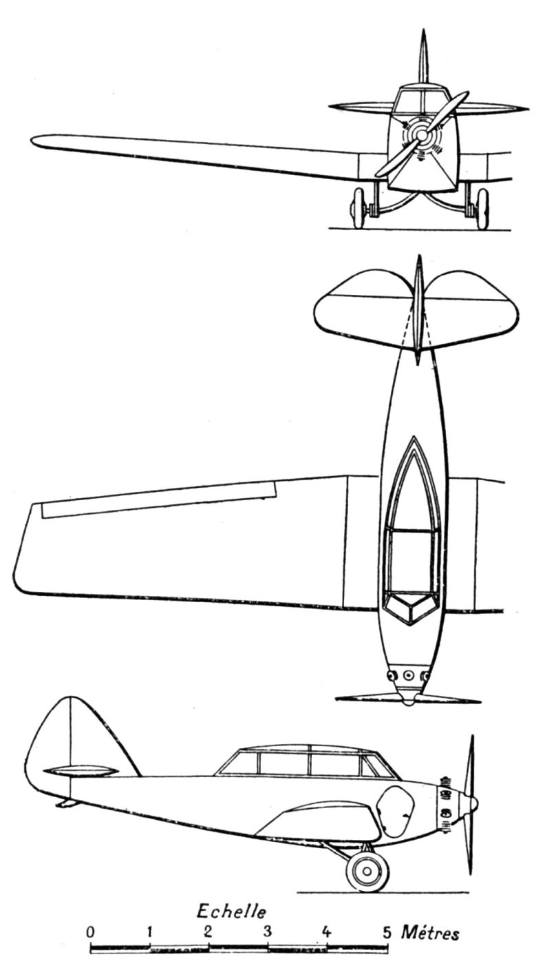 Самолеты с тандемным крылом