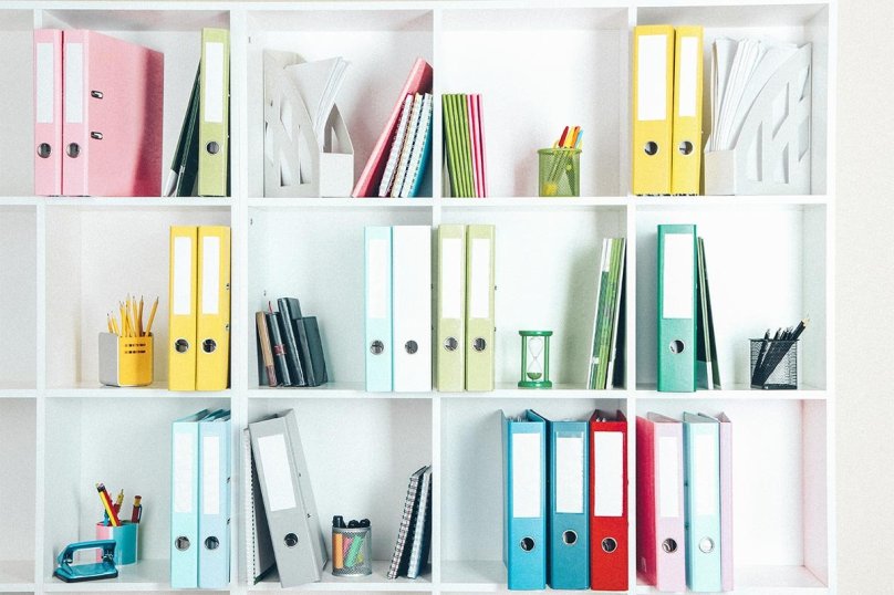 Полка для папок в офис