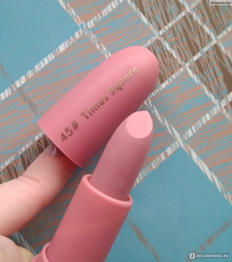 Помада пыльная роза матовая