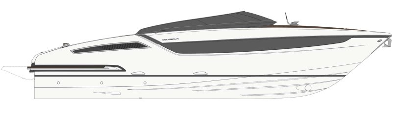 Модель катера "Riva Rama" 125010.g-60