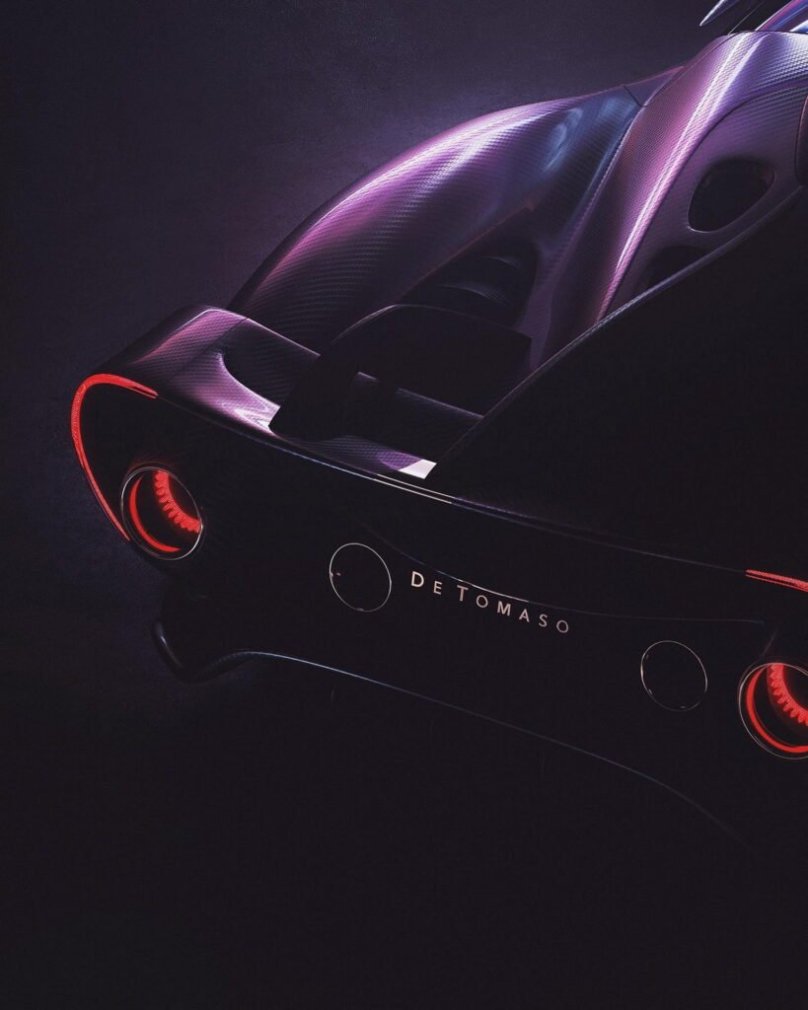 Компания de Tomaso представила 900-сильный гиперкар de Tomaso p900