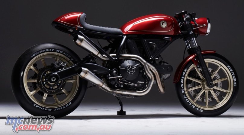 Дукати скремблер мотоцикл