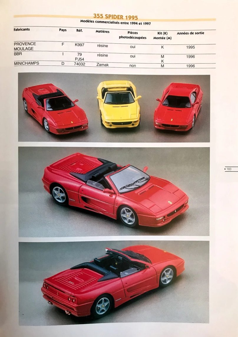 Книга с моделями автомобилей