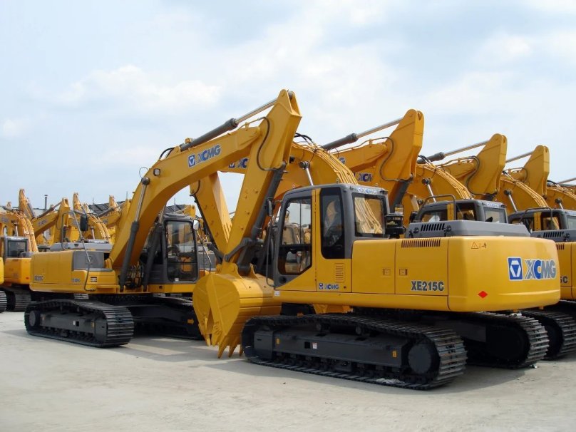 XCMG 215c экскаватор