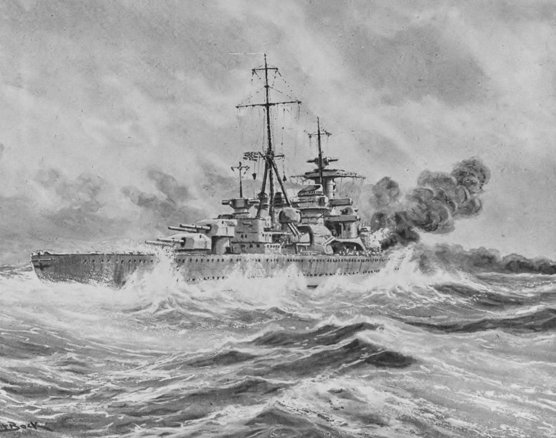 Линкор Адмирал Шеер