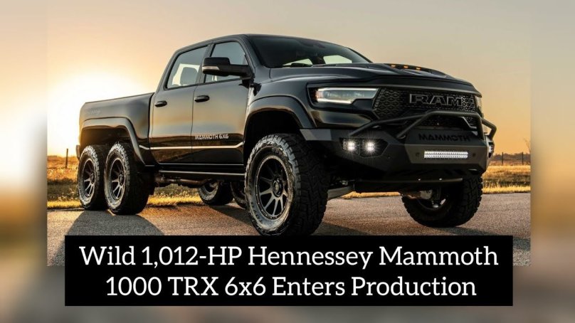 Ram 1500 TRX 6x6