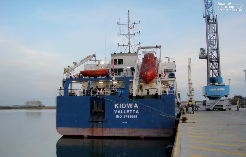 Теплоход Kiowa