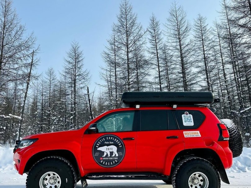 Toyota Land Cruiser Prado Арктика