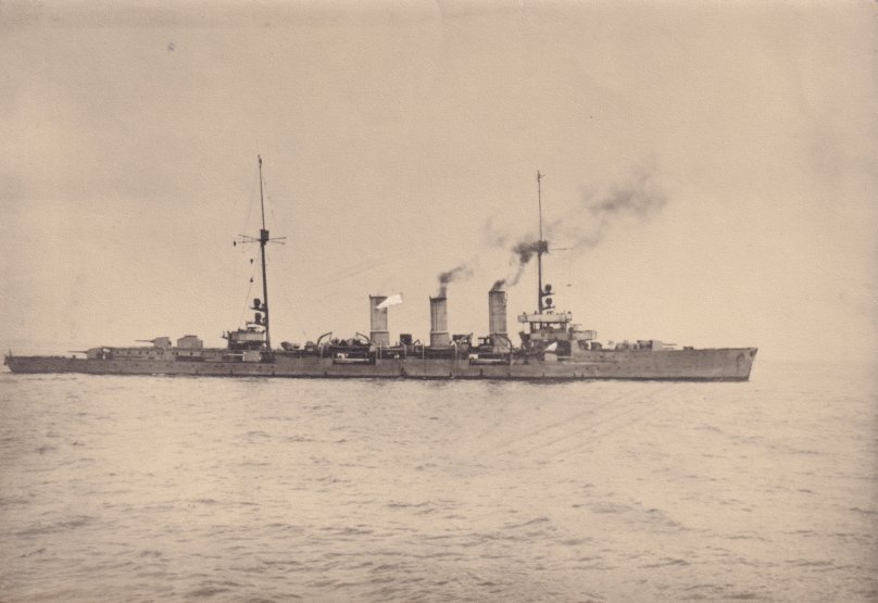 Крейсер Аугсбург 1914