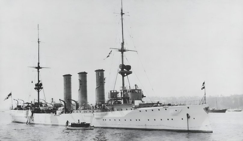 Бронепалубный крейсер Рейна Рехенте