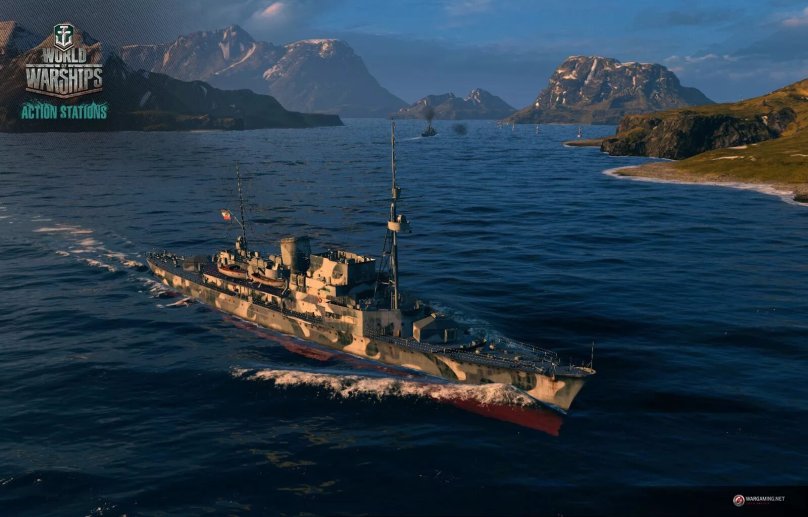 Крейсер Роон World of Warships