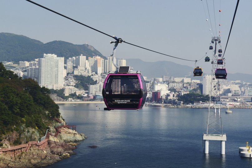 Канатная дорога в Пусане