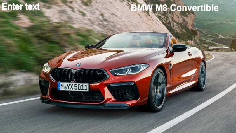 BMW m8 2019