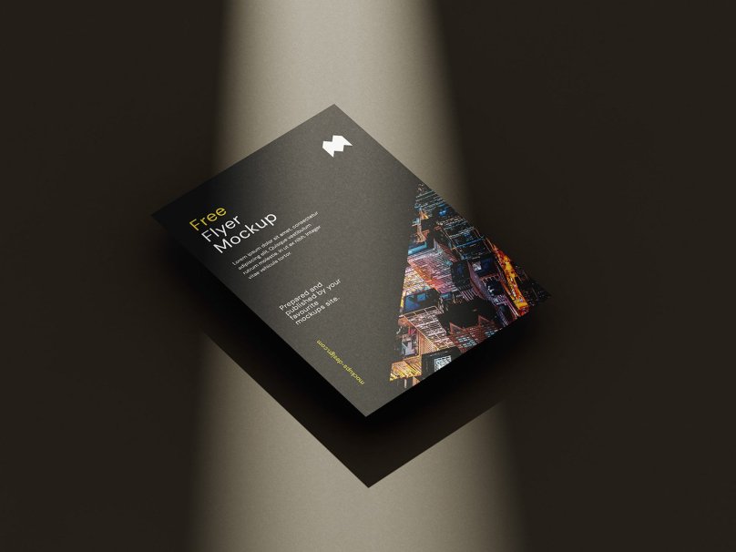Мокап листовки