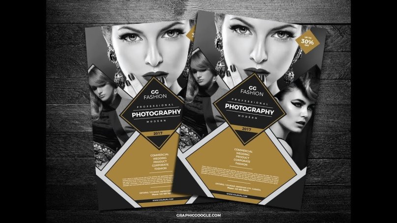 Стильная листовка